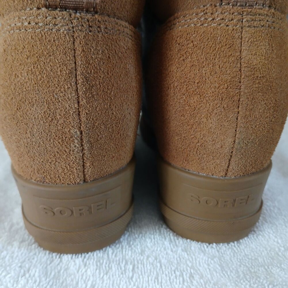 Women's Sorel Evie II Wedge Ankle Booties - Picture 5 of 10